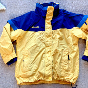 Vintage Columbia Bugaboo Ski Jacket Yellow Women's Large